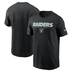 Las Vegas Raiders Sideline Dri-FIT T-Shirt Black | Nike for Sale