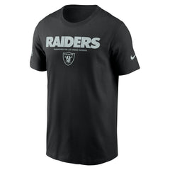 Las Vegas Raiders Sideline Dri-FIT T-Shirt Black | Nike for Sale