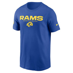 Los Angeles Rams Sideline Dri-FIT T-Shirt Royal | Nike for Sale