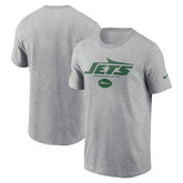 New York Jets Sideline Dri-FIT T-Shirt Heather Gray | Nike for Sale