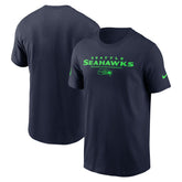 Seattle Seahawks Sideline Dri-FIT T-Shirt College Navy | Nike for Sale