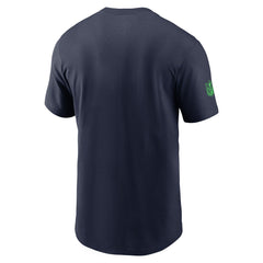 Seattle Seahawks Sideline Dri-FIT T-Shirt College Navy | Nike for Sale