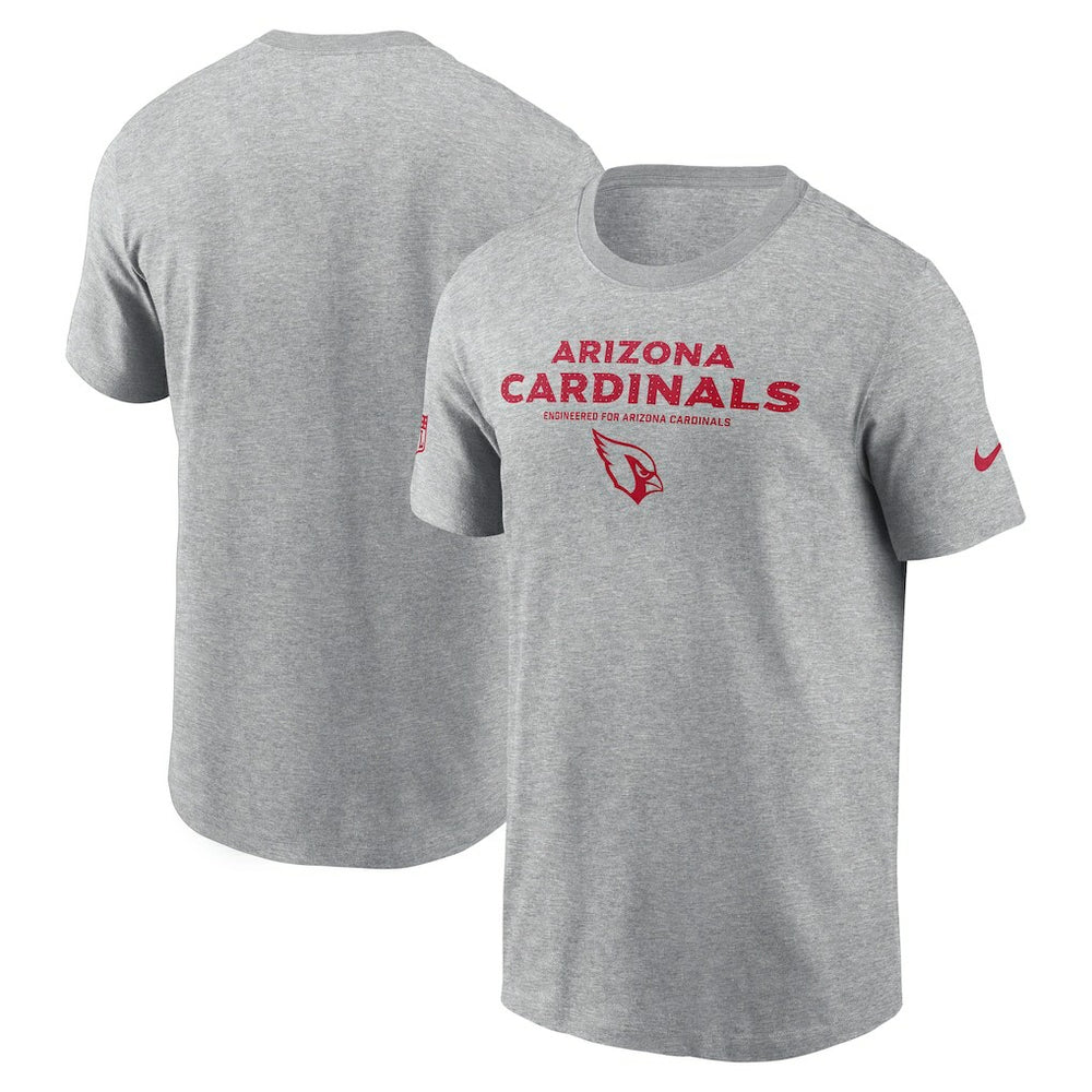 Arizona Cardinals Sideline Dri-FIT T-Shirt Heather Gray | Nike for Sale