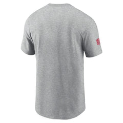 Arizona Cardinals Sideline Dri-FIT T-Shirt Heather Gray | Nike for Sale