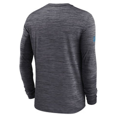 Carolina Panthers Sideline Velocity Performance Long Sleeve T-Shirt - Black | Nike for Sale