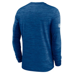 Indianapolis Colts Sideline Velocity Performance Long Sleeve T-Shirt - Royal | Nike for Sale