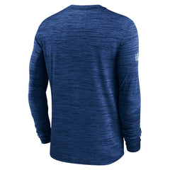 New York Giants Sideline Velocity Performance Long Sleeve T-Shirt - Royal | Nike for Sale