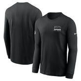 Atlanta Falcons Sideline Dri-FIT Long Sleeve T-Shirt Black | Nike for Sale