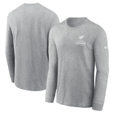 Arizona Cardinals Sideline Dri-FIT Long Sleeve T-Shirt Heather Gray | Nike for Sale