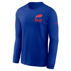 Buffalo Bills Sideline Dri-FIT Long Sleeve T-Shirt Royal | Nike for Sale