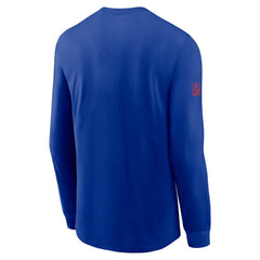 Buffalo Bills Sideline Dri-FIT Long Sleeve T-Shirt Royal | Nike for Sale