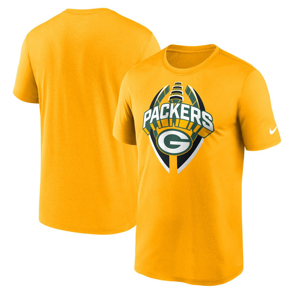 Green Bay Packers Legend Icon Performance T-Shirt Gold | Nike for Sale