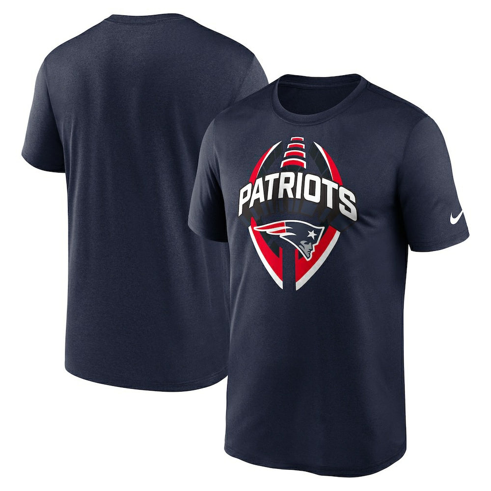 New England Patriots Legend Icon Performance T-Shirt Navy | Nike for Sale