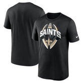 New Orleans Saints Legend Icon Performance T-Shirt Black | Nike for Sale