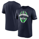 Seattle Seahawks Legend Icon Performance T-Shirt College Navy | Nike for Sale