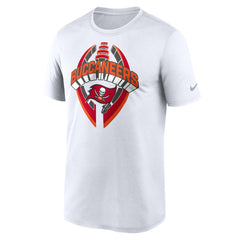 Tampa Bay Buccaneers Legend Icon Performance T-Shirt White | Nike for Sale