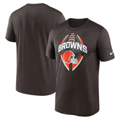 Cleveland Browns Legend Icon Performance T-Shirt Brown | Nike for Sale