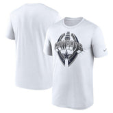 Dallas Cowboys Legend Icon Performance T-Shirt White | Nike for Sale