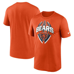 Chicago Bears Legend Icon Performance T-Shirt Orange | Nike for Sale
