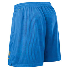 Los Angeles Chargers Sideline Reversible Dri-FIT Shorts Powder Blue | Nike for Sale