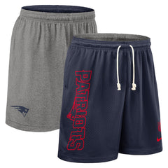 New England Patriots Sideline Reversible Dri-FIT Shorts Navy | Nike for Sale