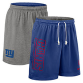 New York Giants Sideline Reversible Dri-FIT Shorts Royal | Nike for Sale