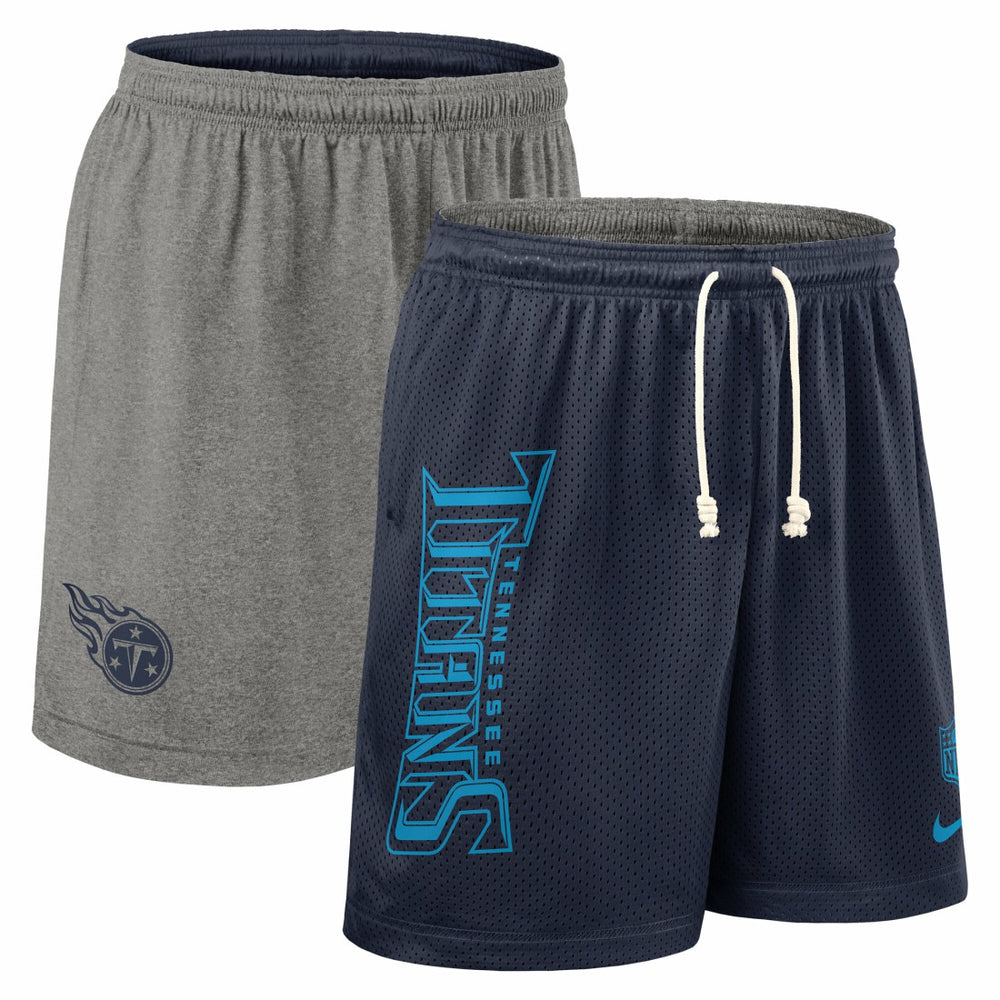 Tennessee Titans Sideline Reversible Dri-FIT Shorts Navy | Nike for Sale