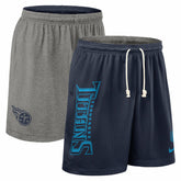 Tennessee Titans Sideline Reversible Dri-FIT Shorts Navy | Nike for Sale
