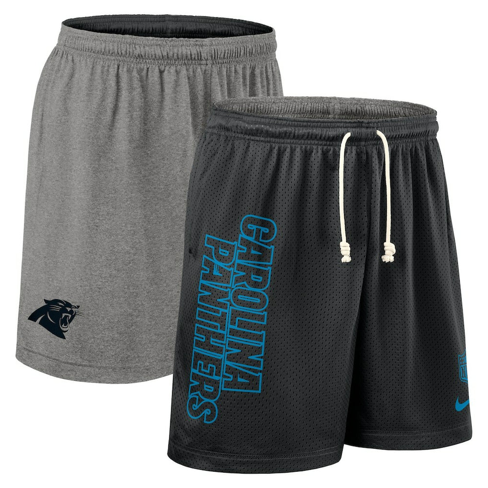 Carolina Panthers Sideline Reversible Dri-FIT Shorts Black | Nike for Sale