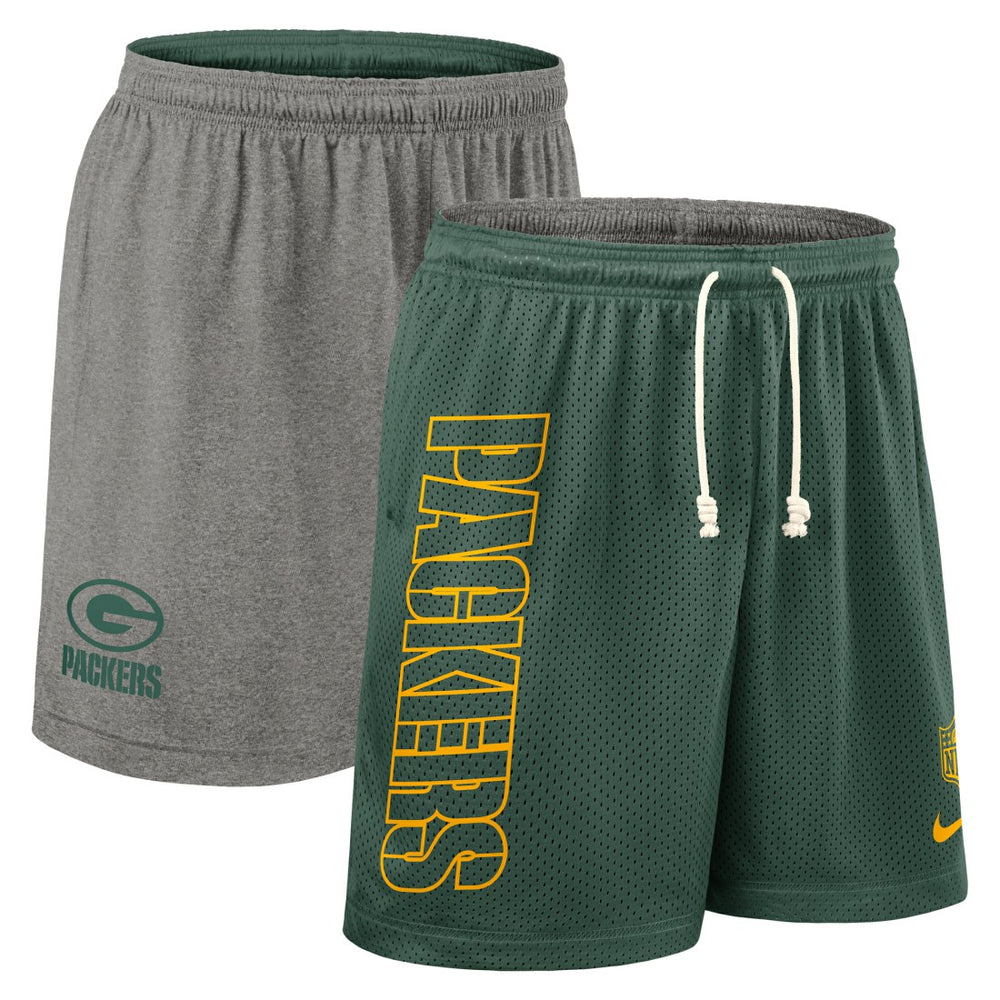 Green Bay Packers Sideline Reversible Dri-FIT Shorts Green | Nike for Sale