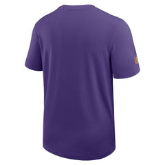 Minnesota Vikings Sideline UV Dri-Fit Coach Shirt Purple | Nike for Sale