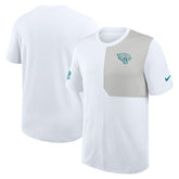 Jacksonville Jaguars Sideline UV Dri-Fit Coach Shirt White | Nike for Sale