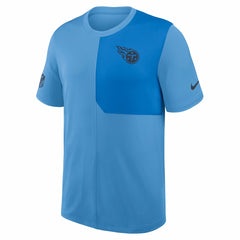 Tennessee Titans Sideline UV Dri-Fit Coach Shirt Light Blue | Nike for Sale