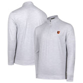 Baltimore Orioles Sublime Tri-Blend Quarter-Zip Jacket - MLB