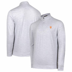 New York Mets Sublime Tri-Blend Quarter-Zip Jacket - MLB