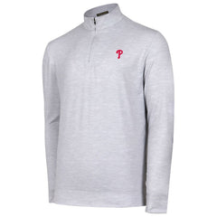 Philadelphia Phillies Sublime Tri-Blend Quarter-Zip Jacket - MLB