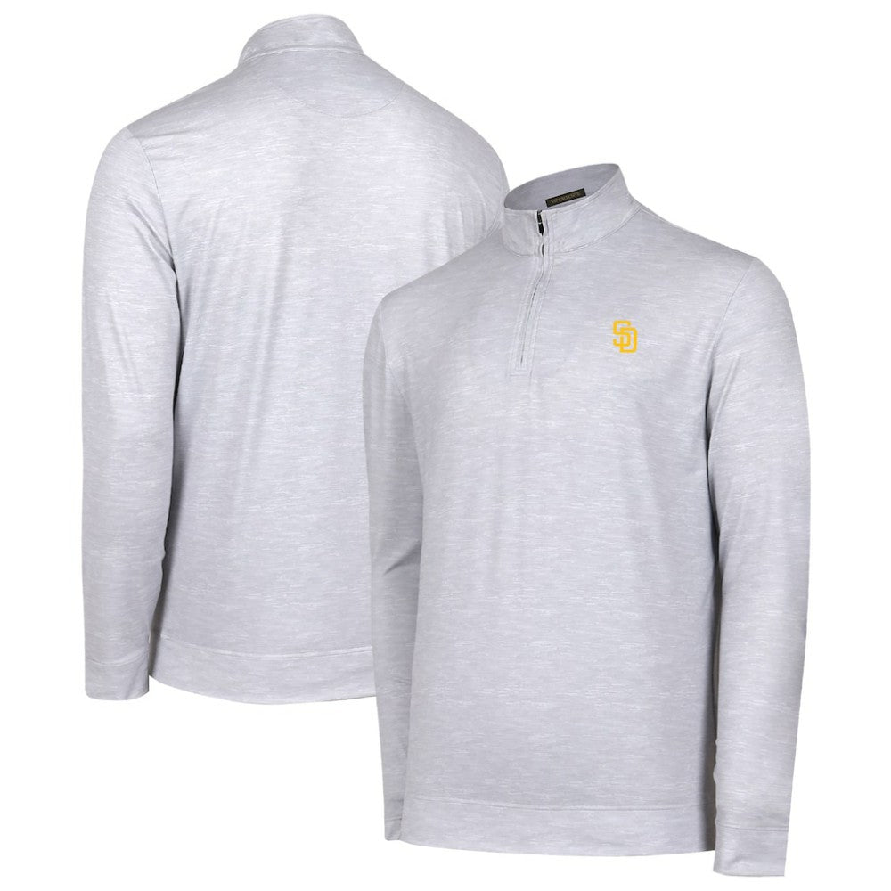 San Diego Padres Sublime Tri-Blend Quarter-Zip Jacket - MLB