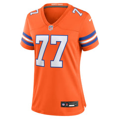 Quinn Meinerz Denver Broncos Women's Mile High Collection 1977 Throwback Player Game Jersey Orange | Nike for Sale