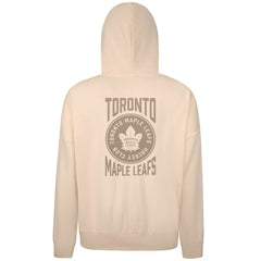 Toronto Maple Leafs Levelwear Contact Stamp Pullover Hoodie - Cream - NHL