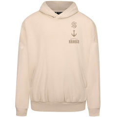 Seattle Kraken Levelwear Contact Stamp Pullover Hoodie - Cream - NHL