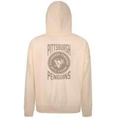 Pittsburgh Penguins Levelwear Contact Stamp Pullover Hoodie - Cream - NHL