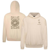 Dallas Stars Levelwear Contact Stamp Pullover Hoodie - Cream - NHL
