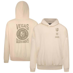 Vegas Golden Knights Levelwear Contact Stamp Pullover Hoodie - Cream - NHL