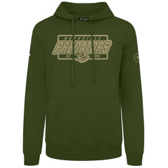 Nashville Predators Levelwear Podium Pullover Hoodie - Olive - NHL