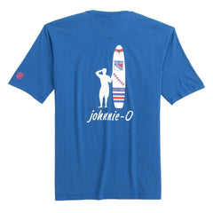 New York Rangers johnnie-O Heathered Spencer T-Shirt - Blue - NHL