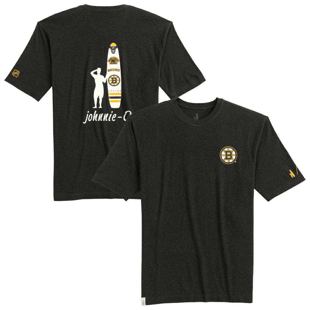 Boston Bruins johnnie-O Heathered Spencer T-Shirt - Charcoal - NHL