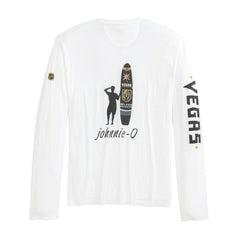 Vegas Golden Knights johnnie-O Adam Long Sleeve T-Shirt - White - NHL