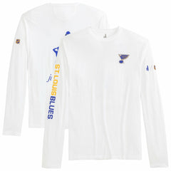 St. Louis Blues johnnie-O Adam Long Sleeve T-Shirt - White - NHL