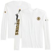Boston Bruins johnnie-O Adam Long Sleeve T-Shirt - White - NHL