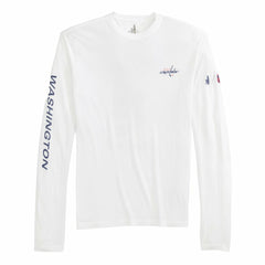 Washington Capitals johnnie-O Adam Long Sleeve T-Shirt - White - NHL